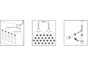 Závesný kondenzátorový mikrofón